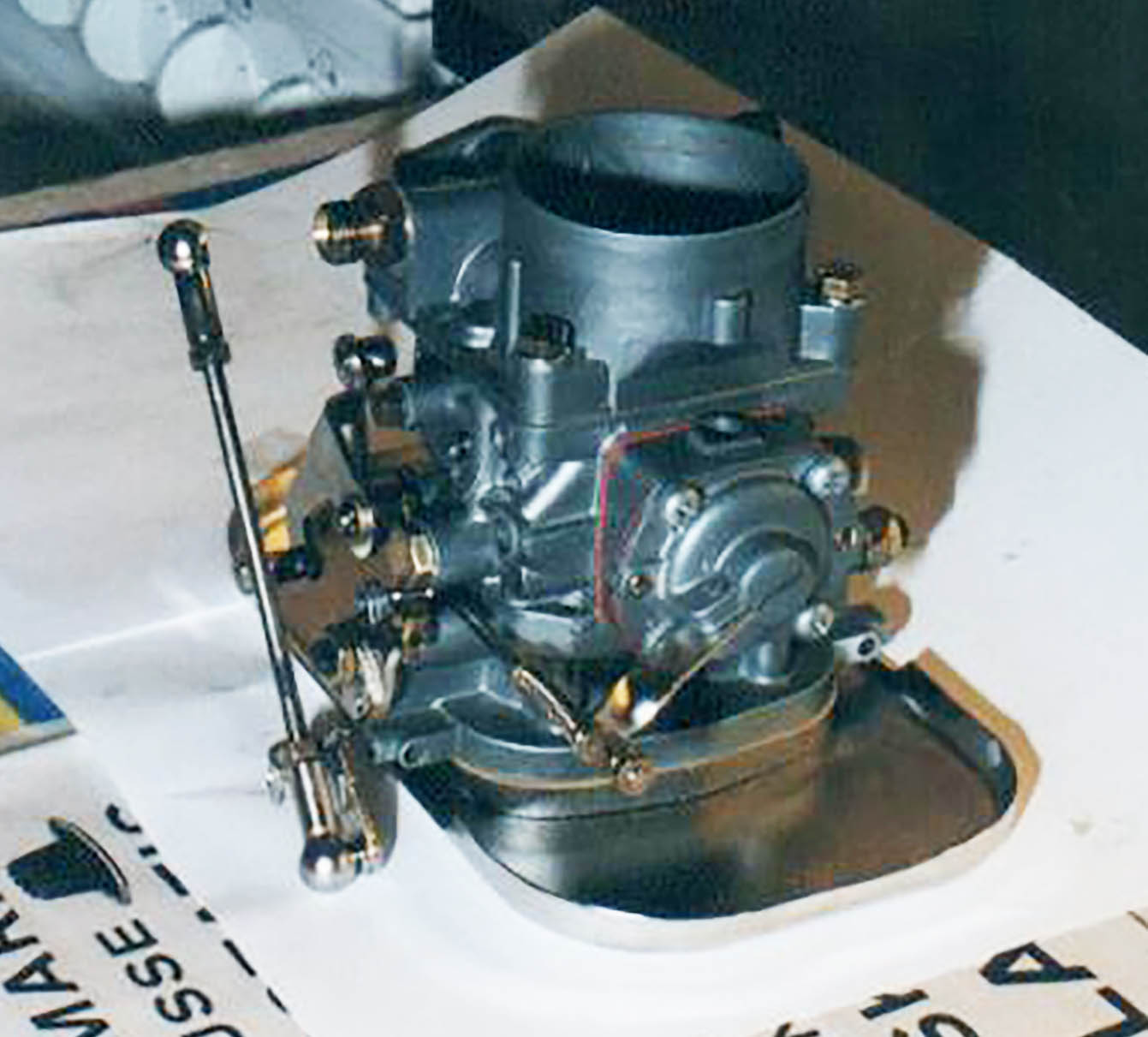 MercedesBenz 219 restoration > Carburetor