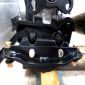 Rear engine mount 180 240 05 18 with Support plate 180 240 00 43 on Mercedes W105, unfortunately upside down...