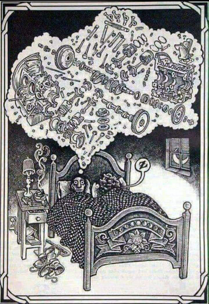 You don't sleep well when restoring old cars, not even if it's a Mercedes Ponton