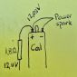 How Powerspark recommends to connect the module to plus